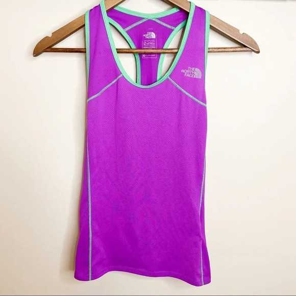 The North Face Flight Series Purple Racerback Tank Top - Picture 1 of 7